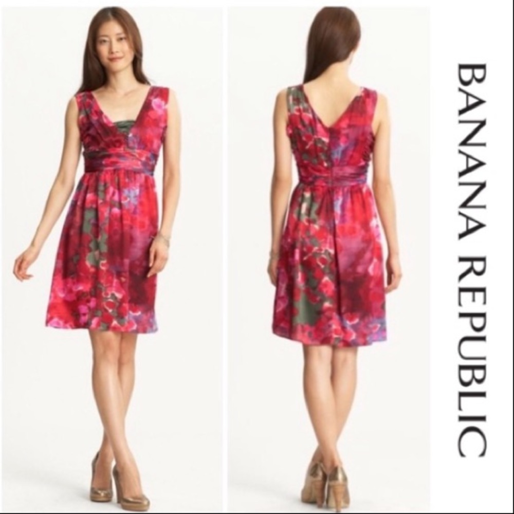 Banana Republic Silk Dress